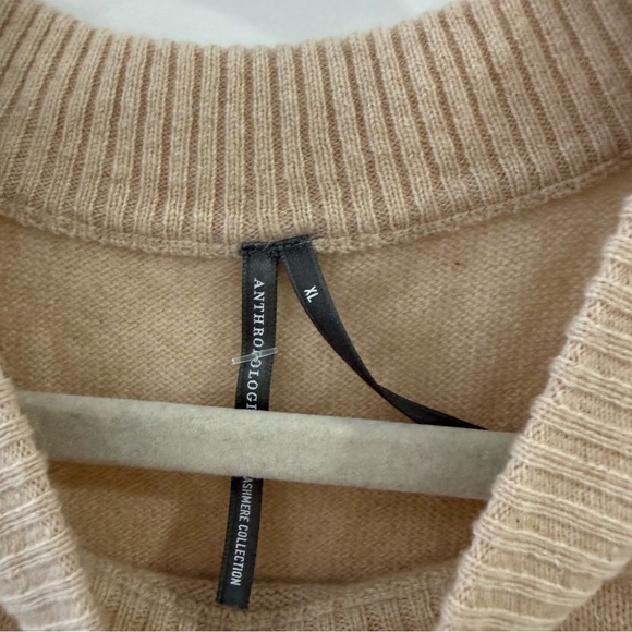 Anthropologie Goldie Crew Cashmere Sweater Dachshund - Picture 3 of 4